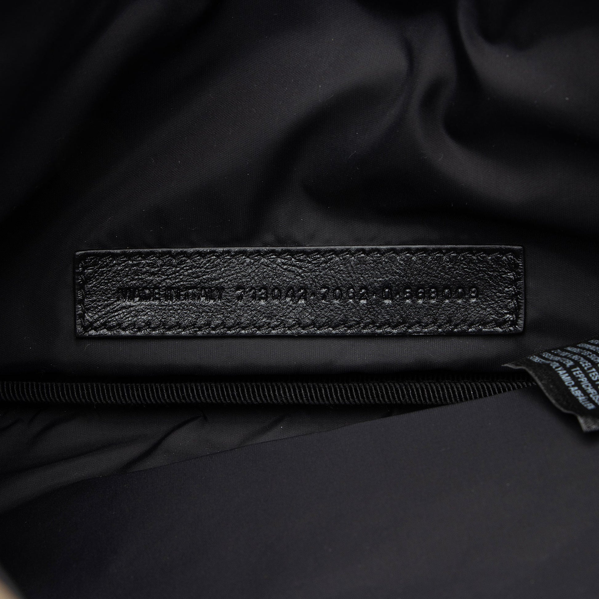 Balenciaga BB Monogram Canvas Allover Logo Signature Medium Belt Bag