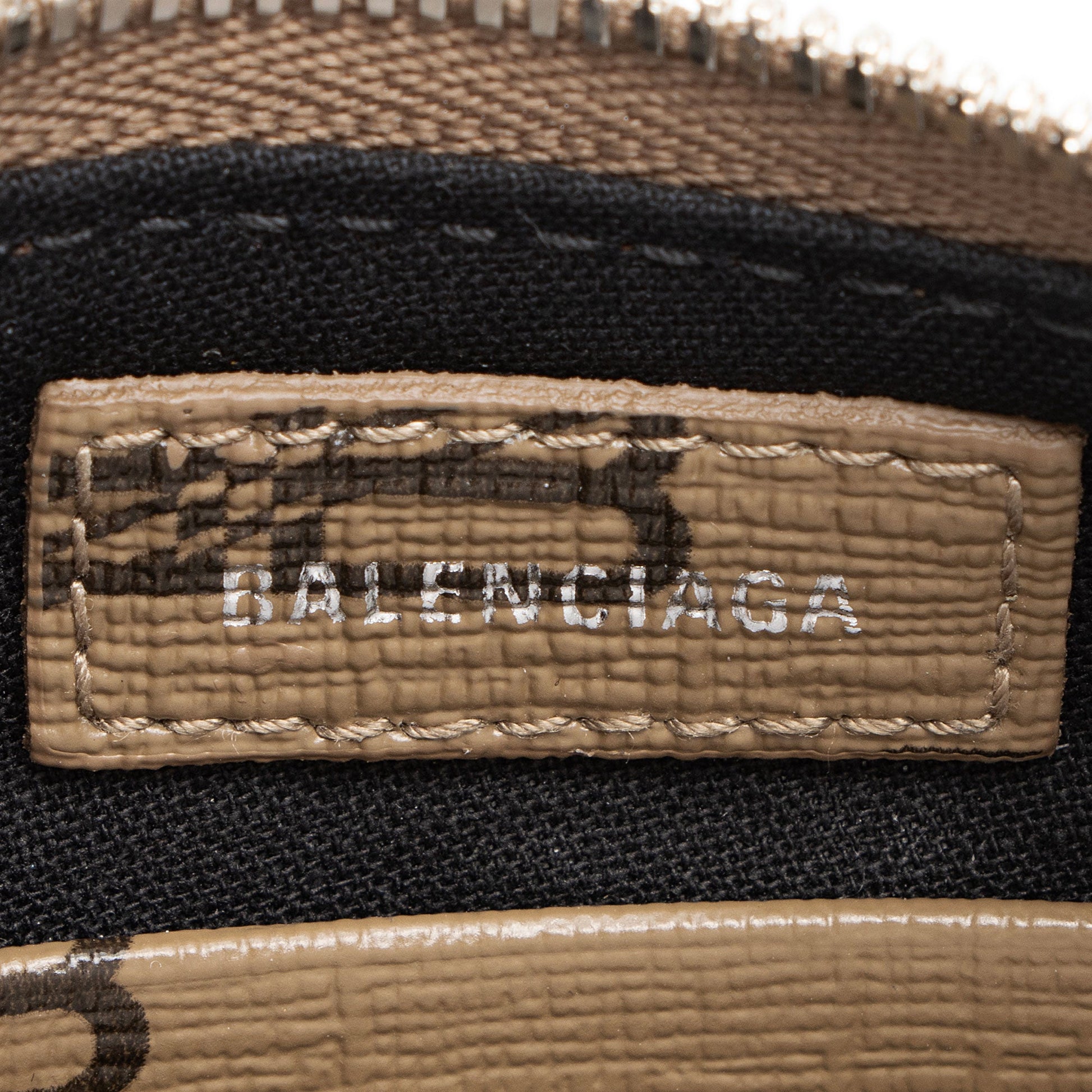 Balenciaga BB Monogram Canvas Le Cagole Mini Crossbody