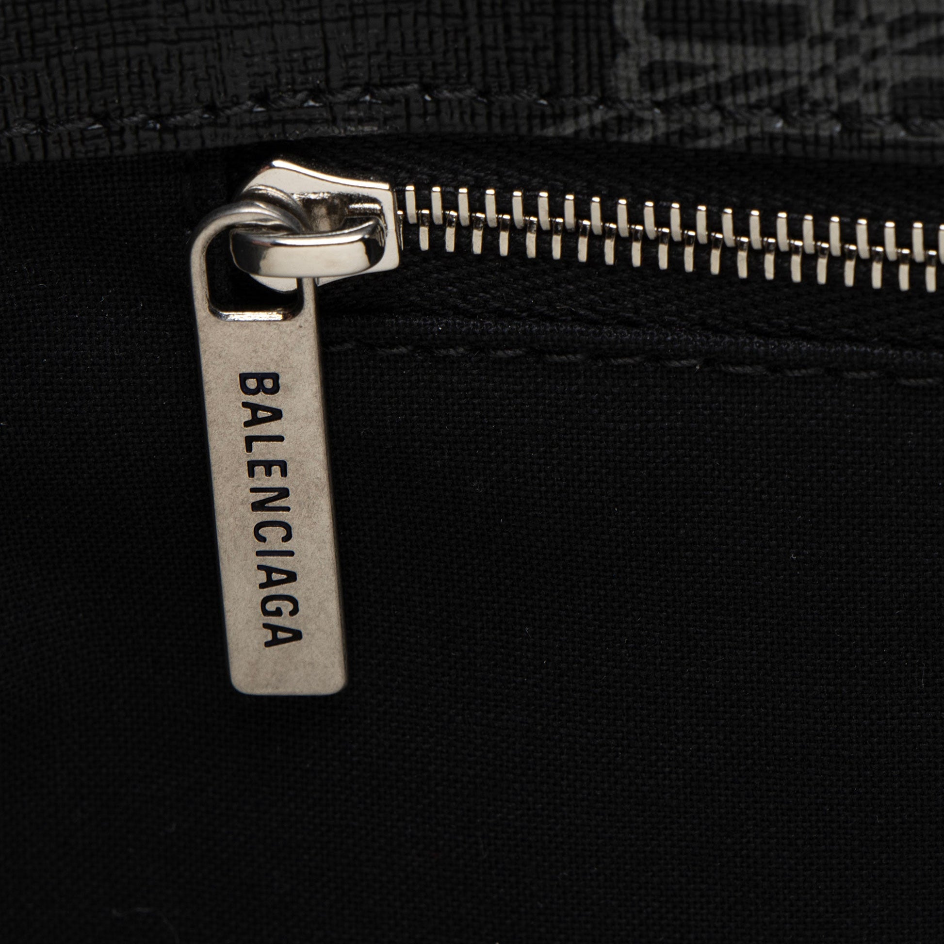 Balenciaga BB Monogram Canvas Signature E/W Medium Shopper Tote