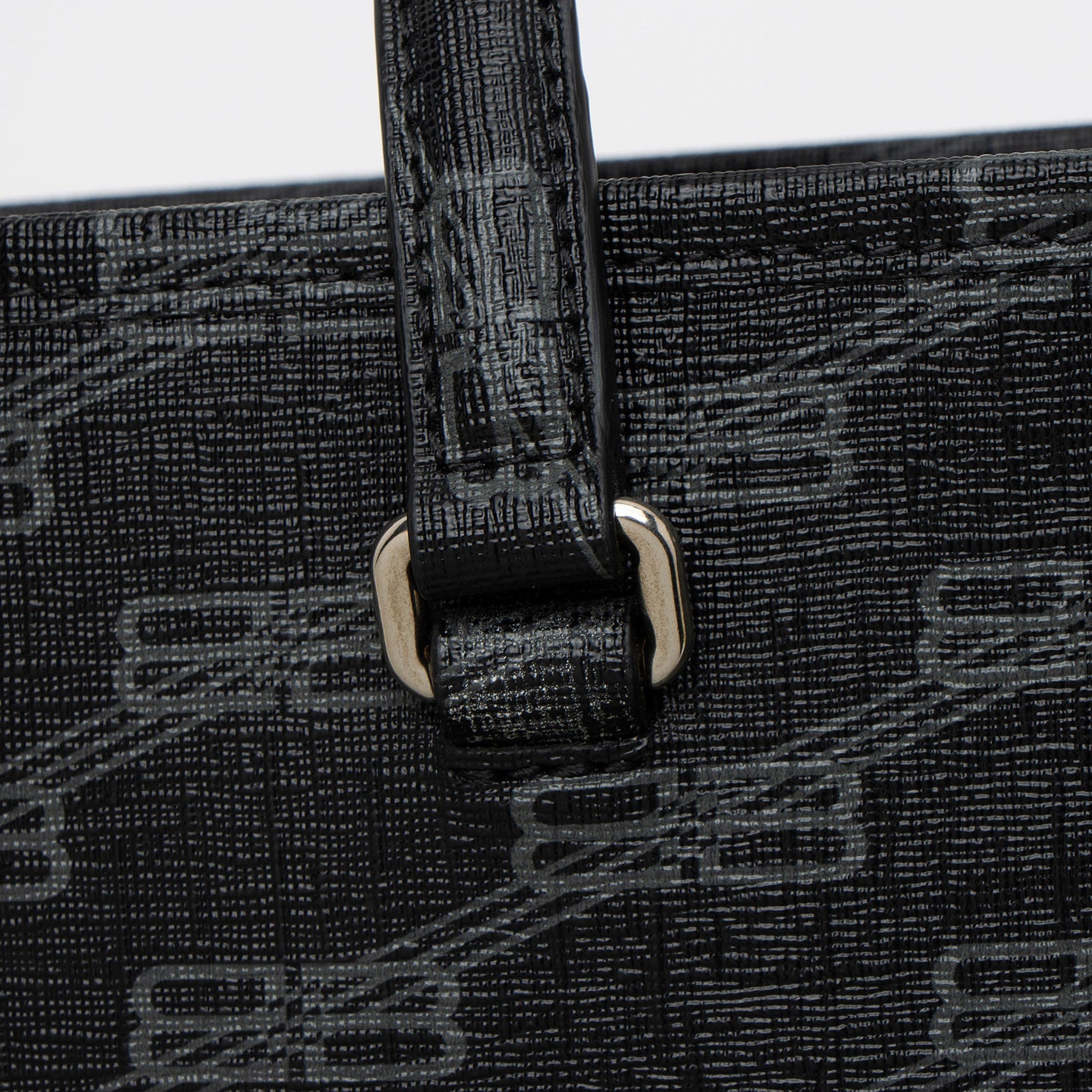 Balenciaga BB Monogram Canvas Signature E/W Medium Shopper Tote