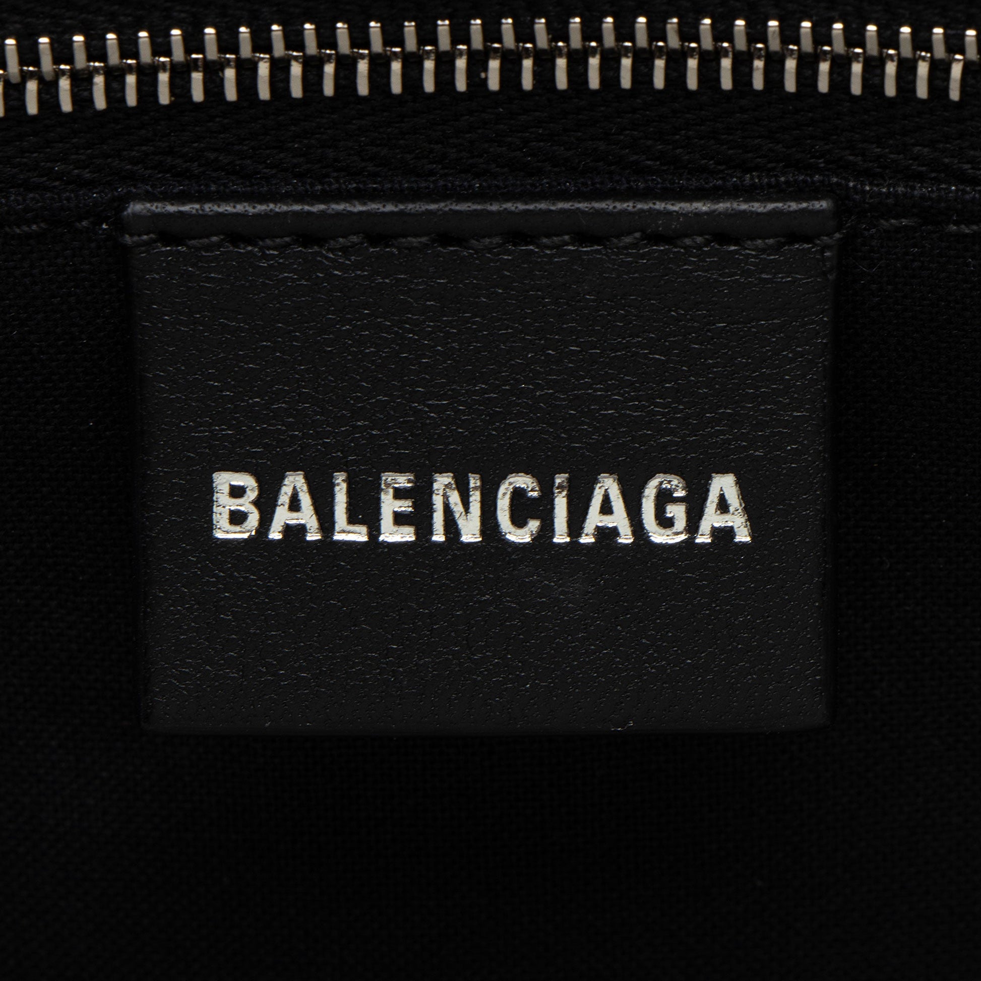 Balenciaga BB Monogram Canvas Signature E/W Medium Shopper Tote