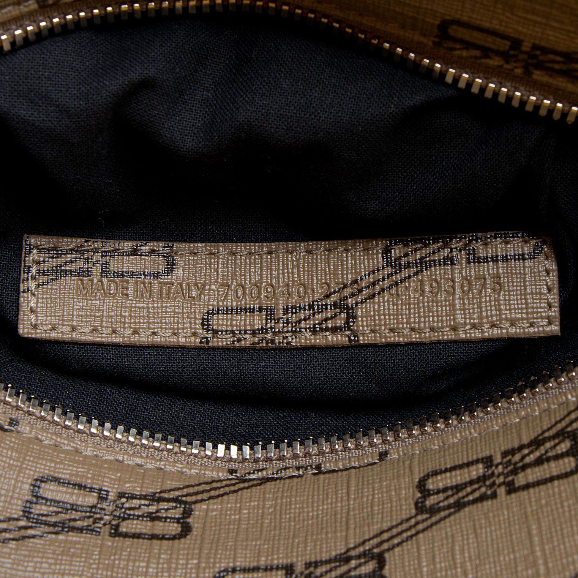 Balenciaga BB Monogram Canvas Signature Neo Cagole City XS Satchel