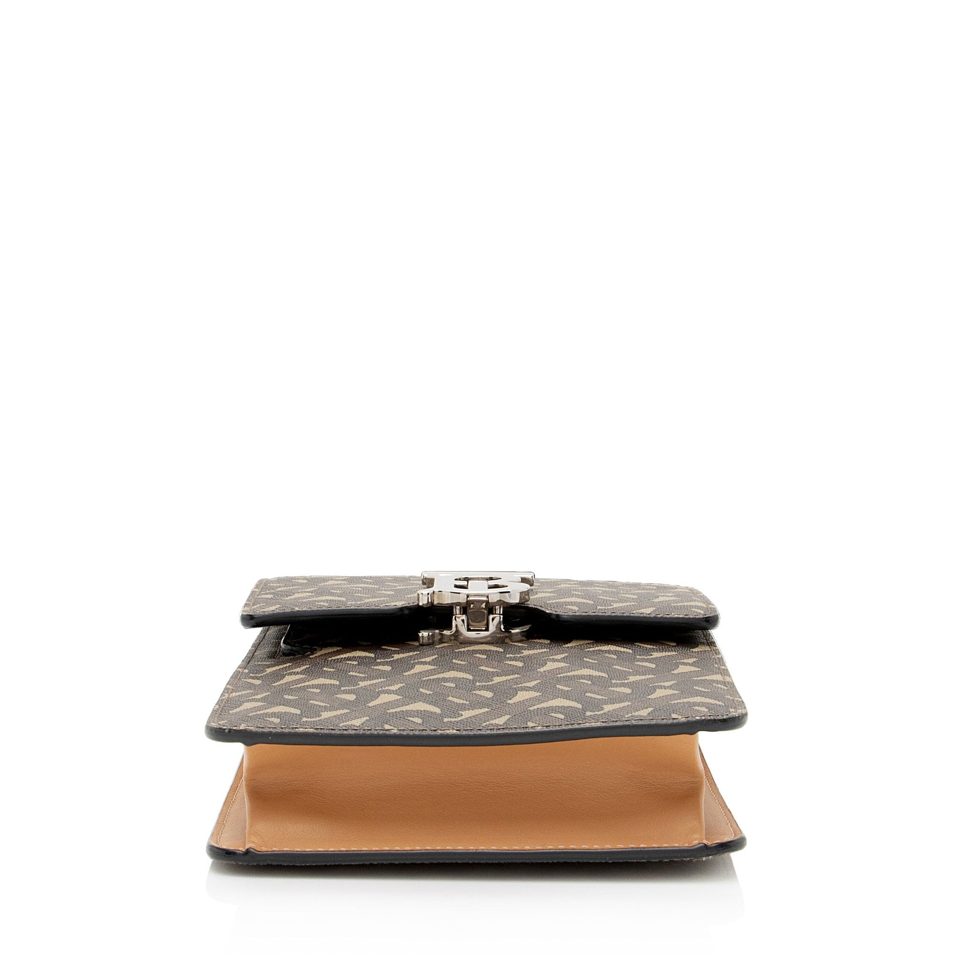 Burberry E-Canvas TB Monogram Robin Mini Messenger