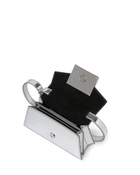 DK MINI CITY BAG IN SILVER