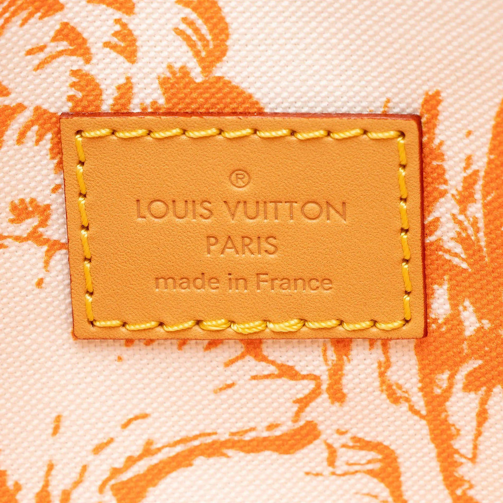Louis Vuitton Giant Monogram Tiles By The Pool Neverfull MM Pochette