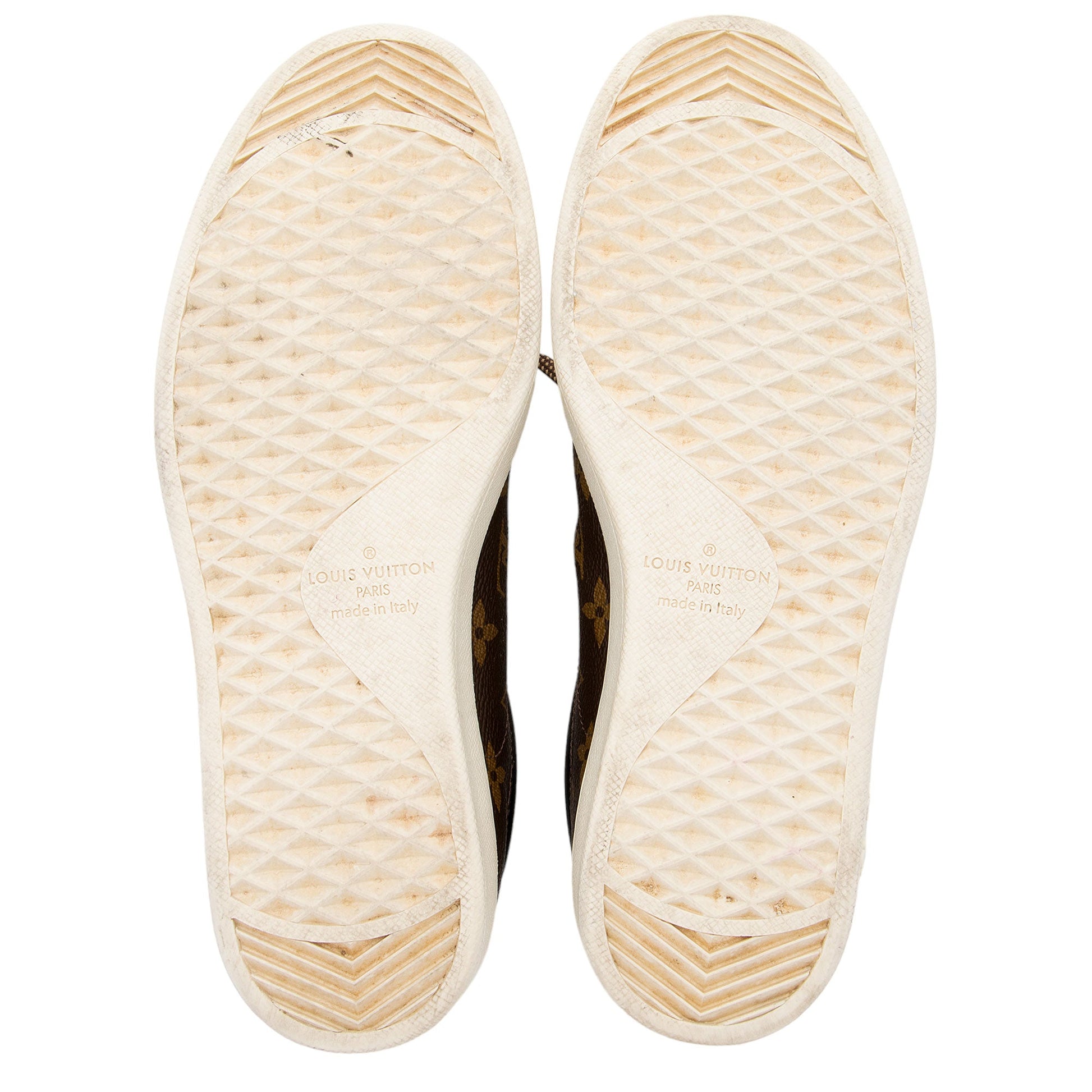 Louis Vuitton Monogram Calfskin Luxembourg Sneakers - Men's Size 6 / 36 (SHF-7pjNvf)