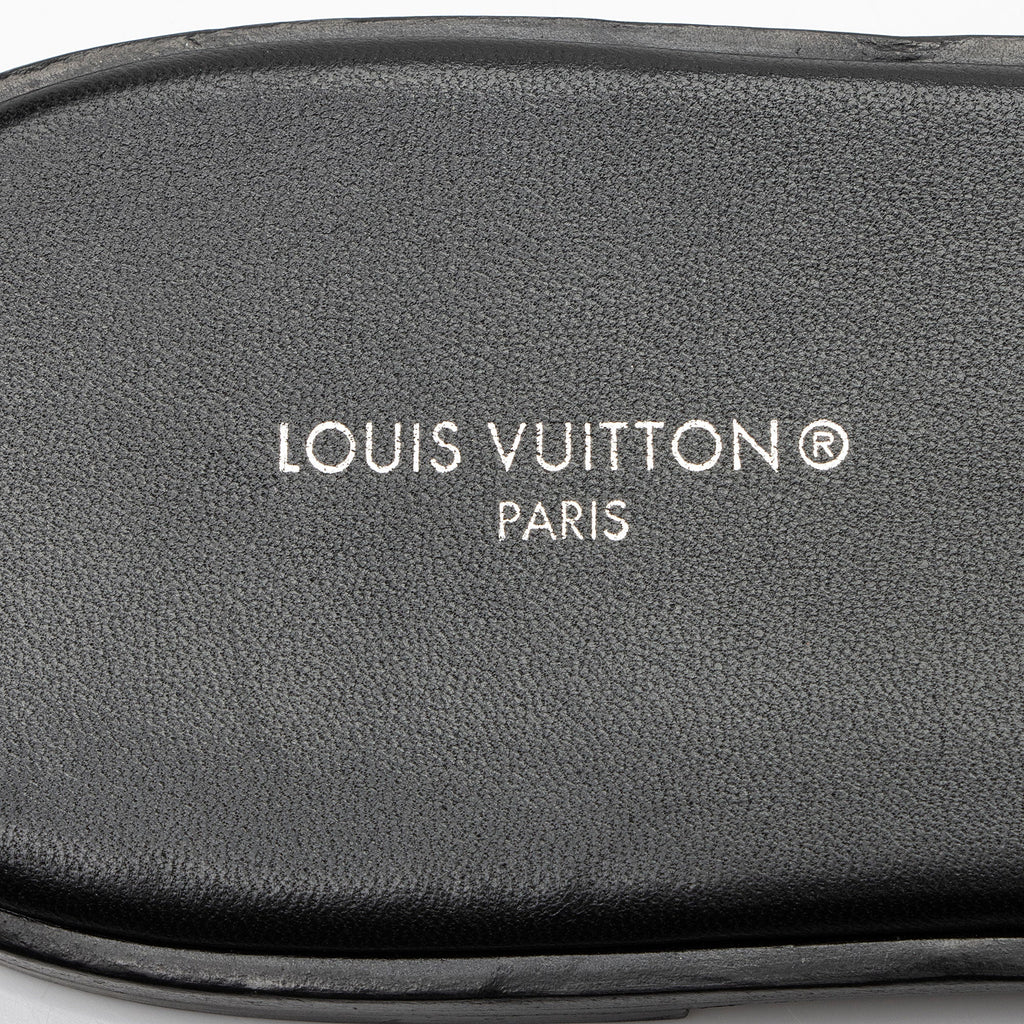 Louis Vuitton Monogram Canvas Lock It Flat Sandals - Size 8 / 38