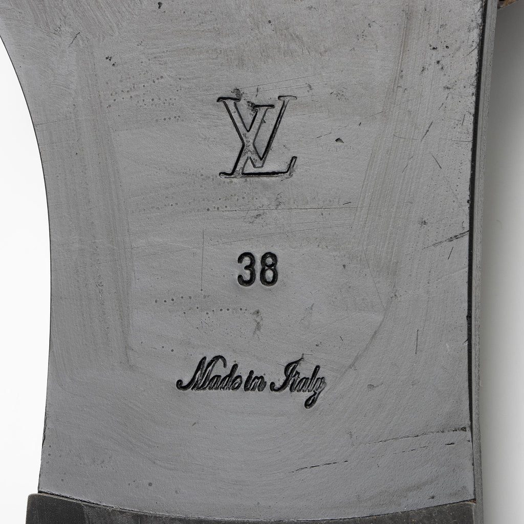 Louis Vuitton Monogram Canvas Lock It Flat Sandals - Size 8 / 38