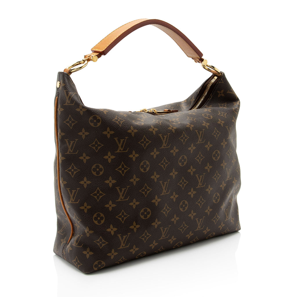 Louis Vuitton Monogram Canvas Sully MM Shoulder Bag (SHF-Egm0A9)