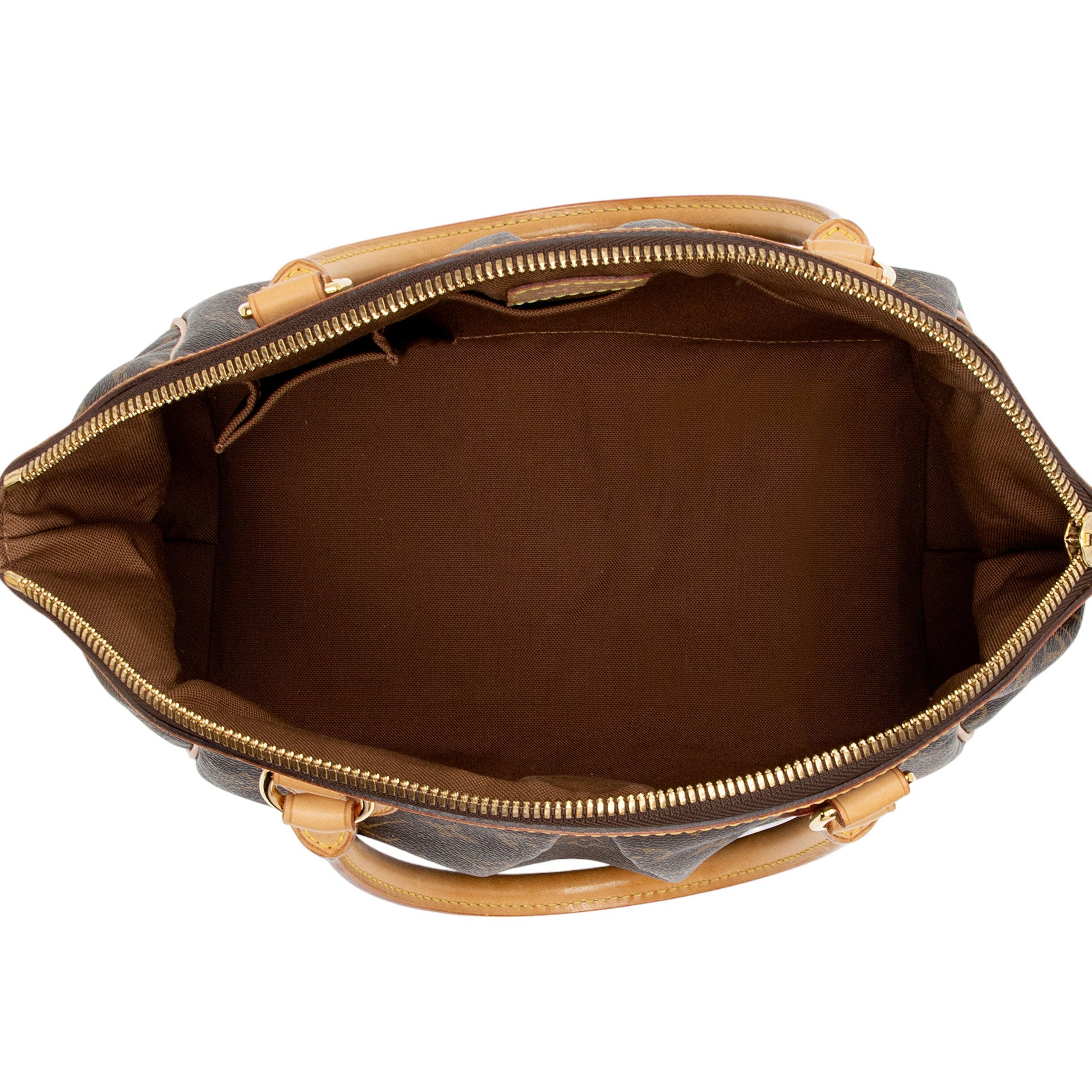 Louis Vuitton Monogram Canvas Tivoli PM Satchel (SHF-iaByQp)