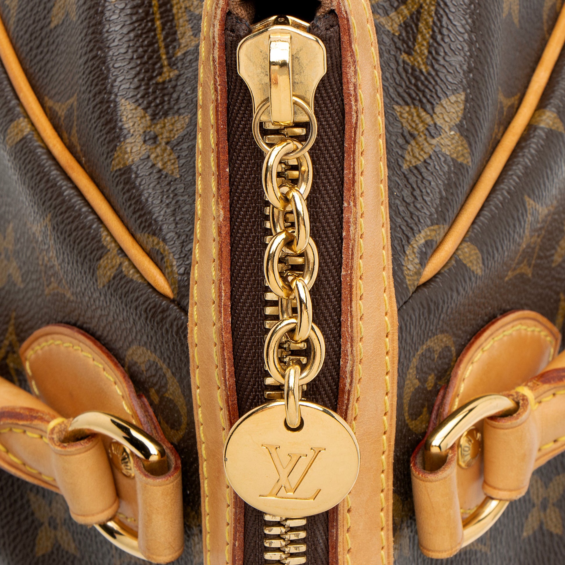 Louis Vuitton Monogram Canvas Tivoli PM Satchel (SHF-2xtfcv)