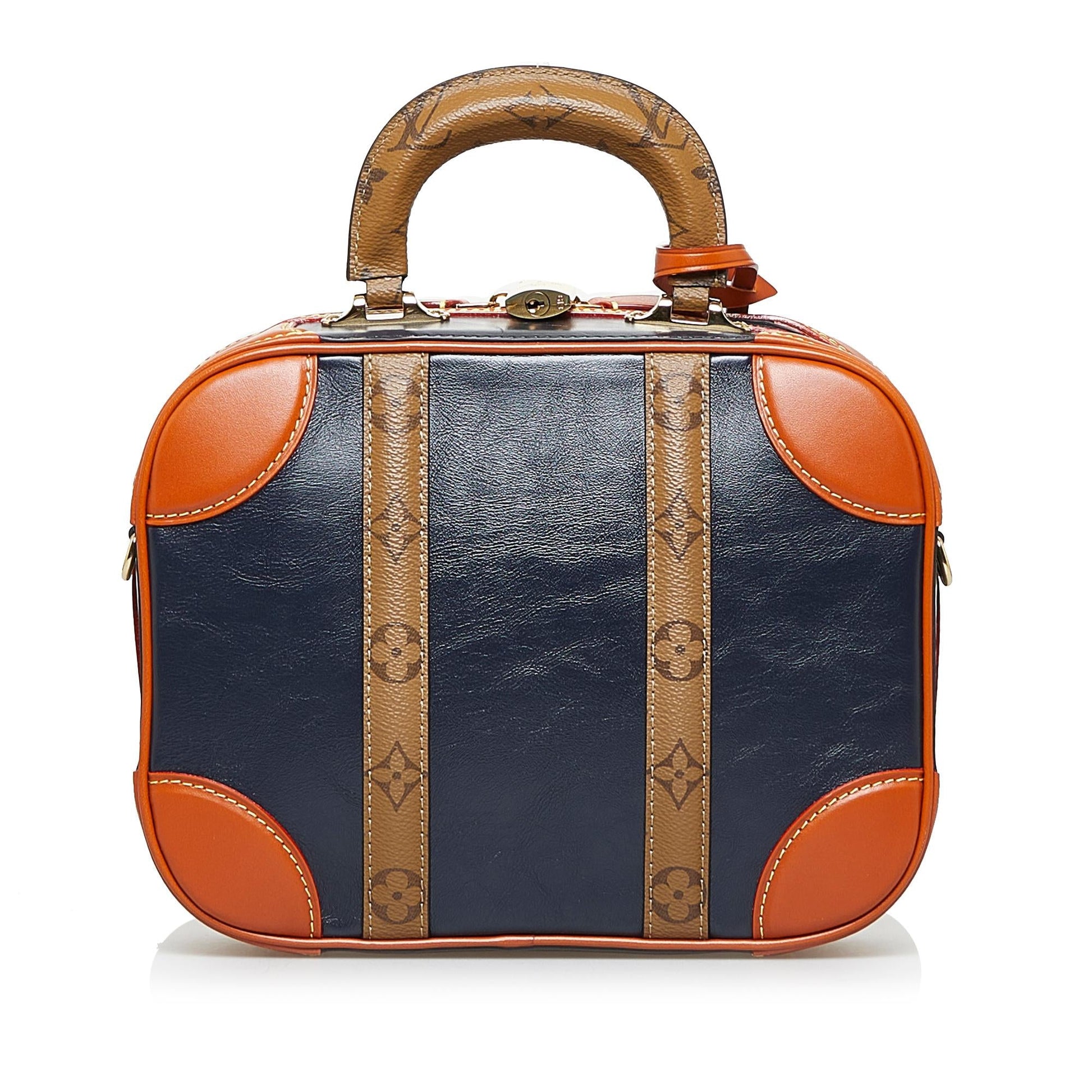 Louis Vuitton Monogram Reverse Valisette PM (SHG-gPOfgB)