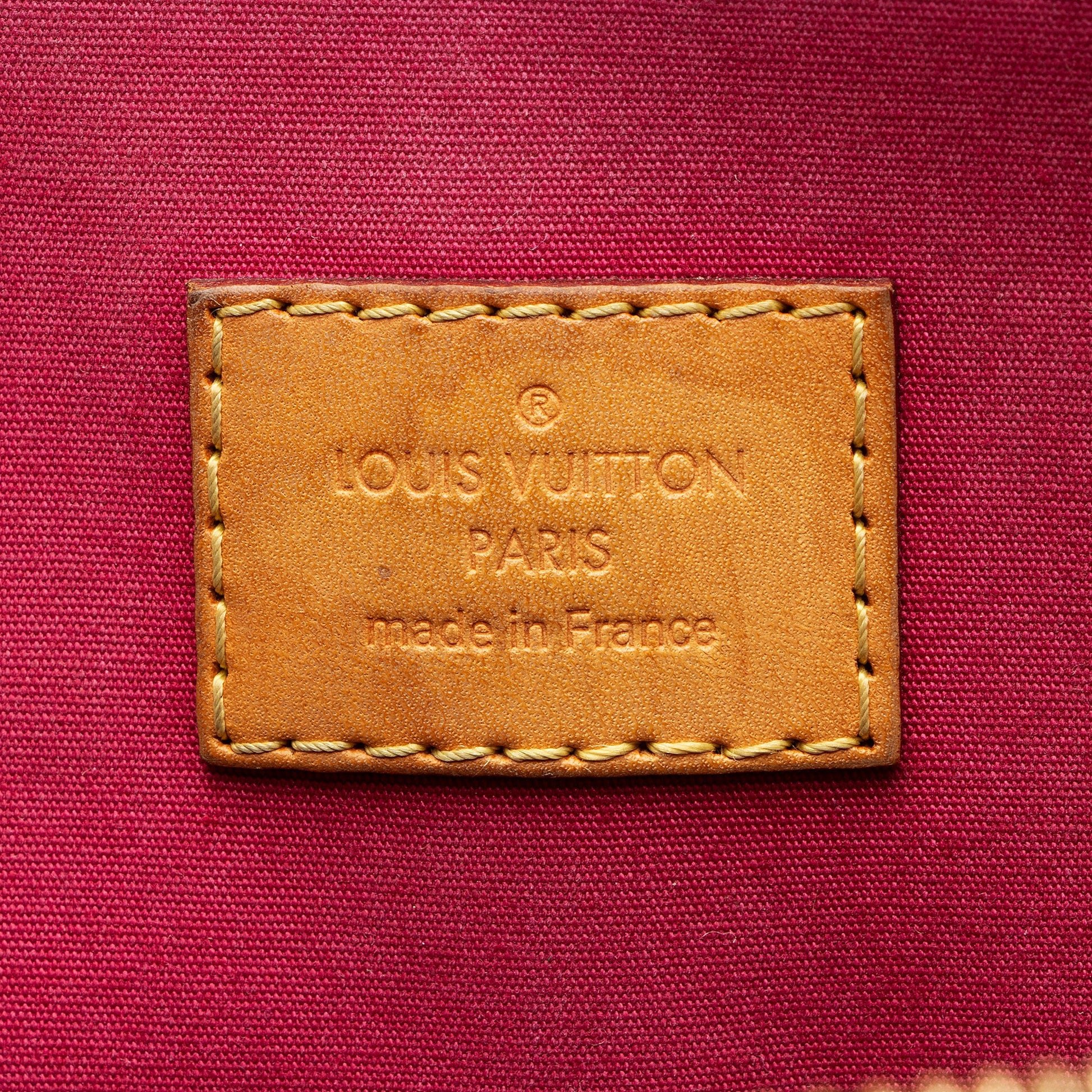 Louis Vuitton Monogram Vernis Alma PM Satchel (SHF-G4aK2V)