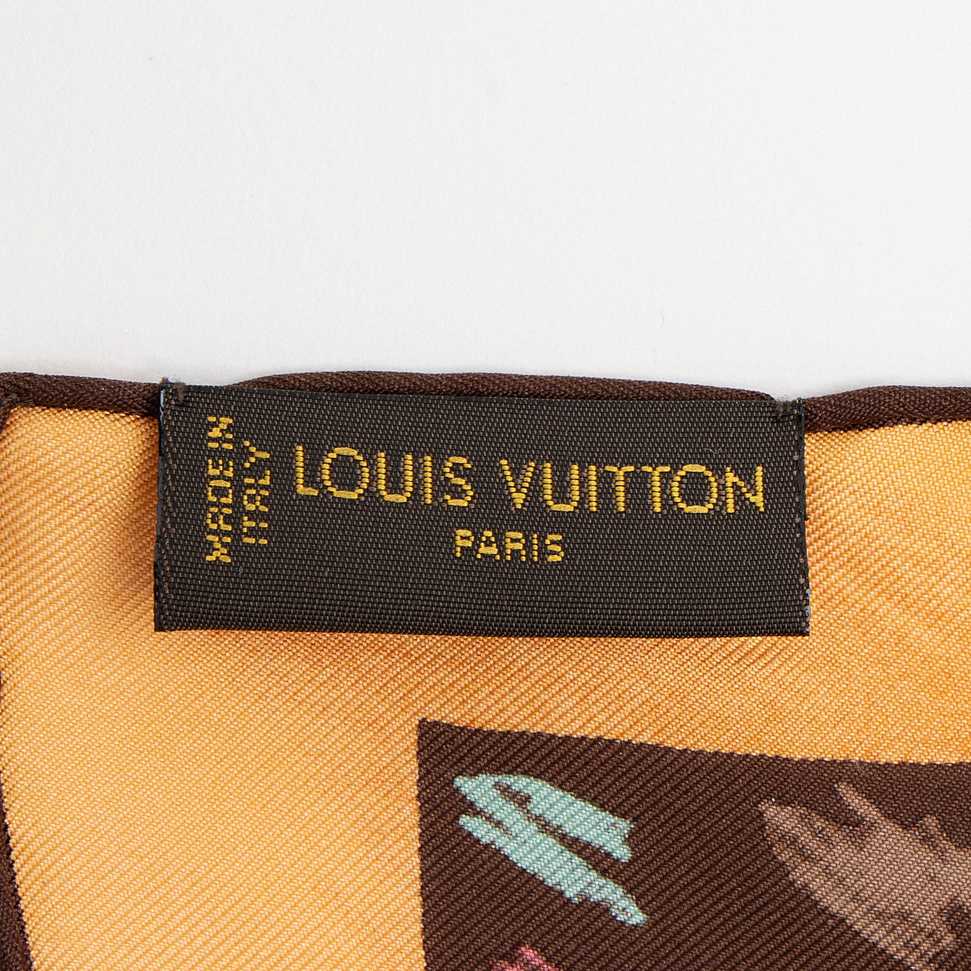 Louis Vuitton Monogram Watercolor Fleur 90cm Scarf (SHF-Hb1sqr)